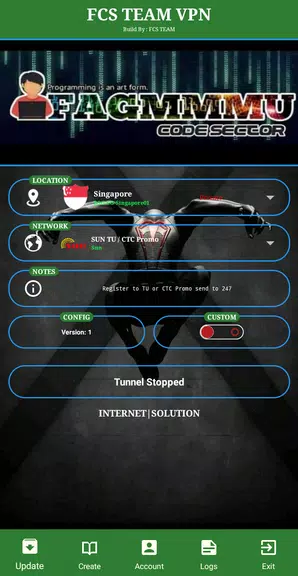 FCS TEAM VPN Screenshot 3