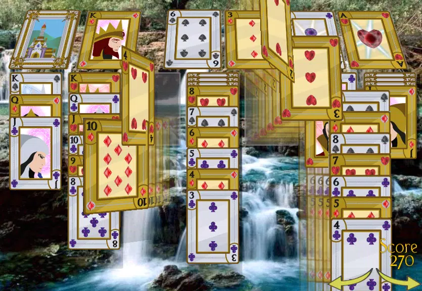 Solitaire 3D - Screenshot 2