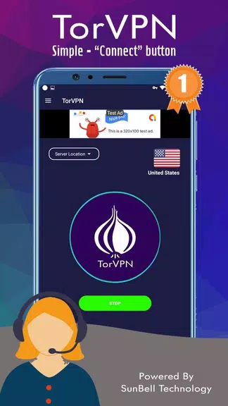 TorVPN Lite - Fast, Free Proxy & Unlimited VPN Screenshot 3