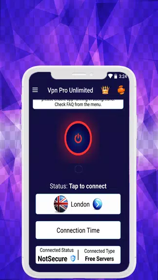 Best Free Secure vpn Fast vpn -A High Speed Screenshot 3