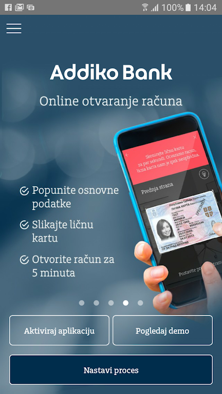 Addiko Mobile Srbija Screenshot 1