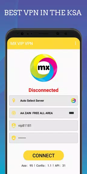 MX VIP VPN Screenshot 1