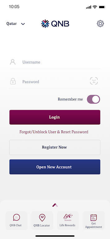 QNB Mobile Screenshot 1