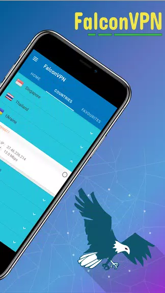 FalconVPN - Free Fast Secure V Screenshot 2