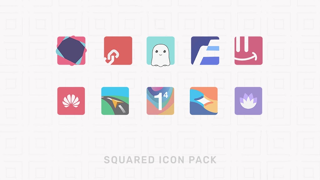 Squared – Square Icon Pack Mod Screenshot 1