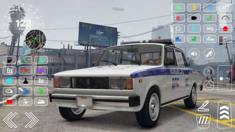 Police patrol: VAZ 2105 LADA Screenshot 2