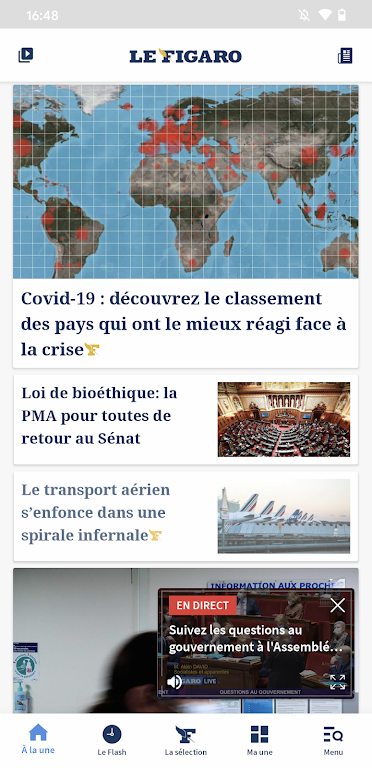 Le Figaro.fr: Actu en direct Mod Screenshot 1