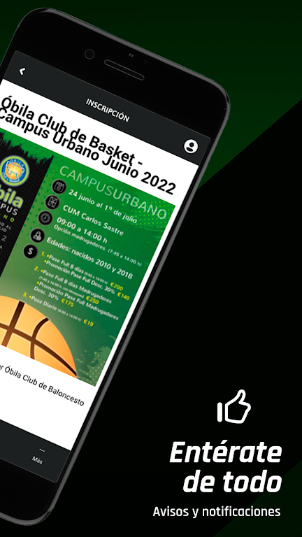 Óbila Club de Basket Screenshot 3