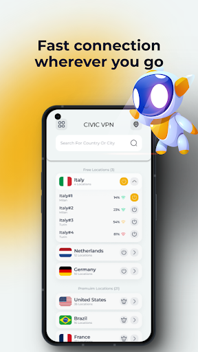 Civic VPN Screenshot 2