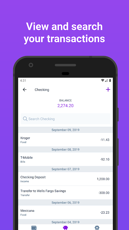 Actual: Budget and Personal Finance App Screenshot 2