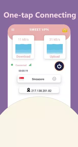 Sweet VPN - Secure VPN, Unbloc Screenshot 1