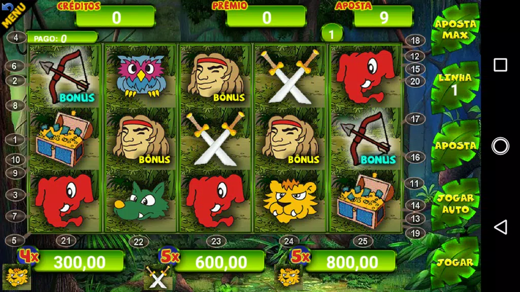 Amazonia King Plus Caça Niquel Screenshot 2