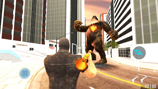 Kaiju Godzilla VS Kong Gorilla City Destruction 3D Screenshot 3