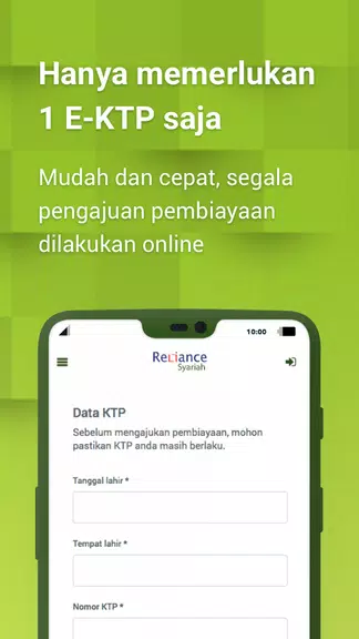 Reliance Syariah Screenshot 2