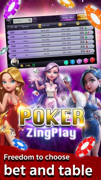 Poker  ZingPlay Texas Hold'em Screenshot 3