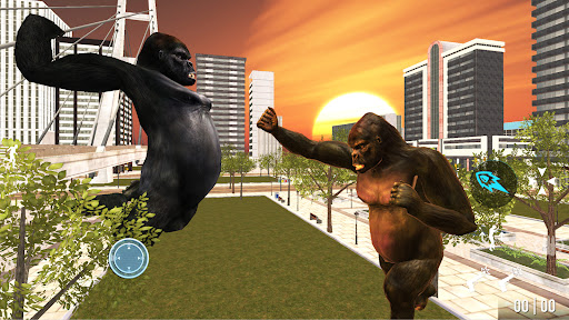 Kaiju Godzilla VS Kong Gorilla City Destruction 3D Screenshot 2