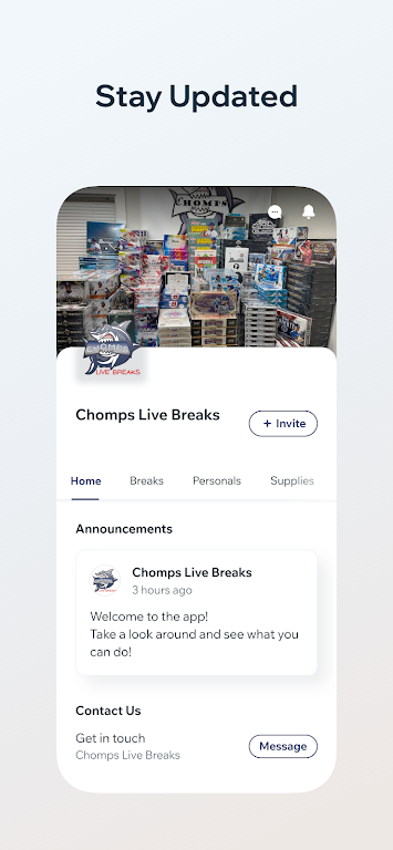 Chomps Live Breaks Screenshot 3