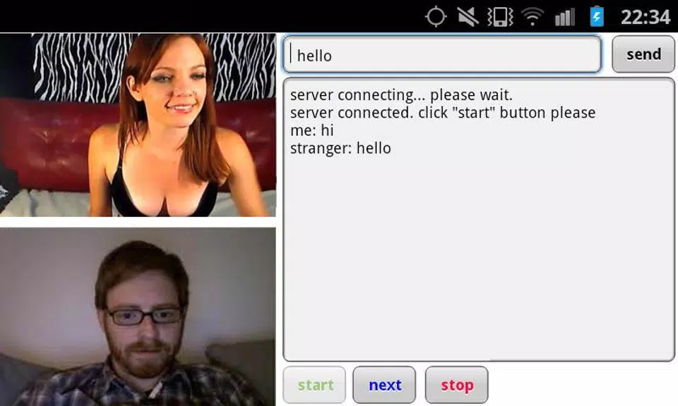 say love-random video chat Screenshot 2