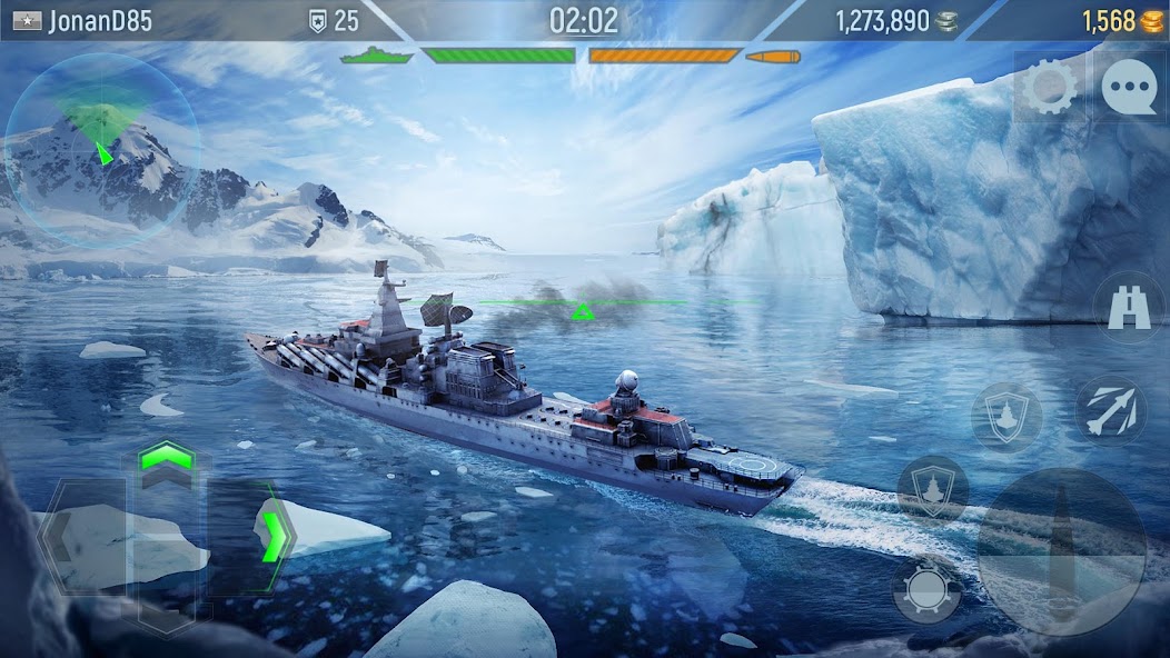 Naval Armada: Battleship Game Mod Screenshot 1