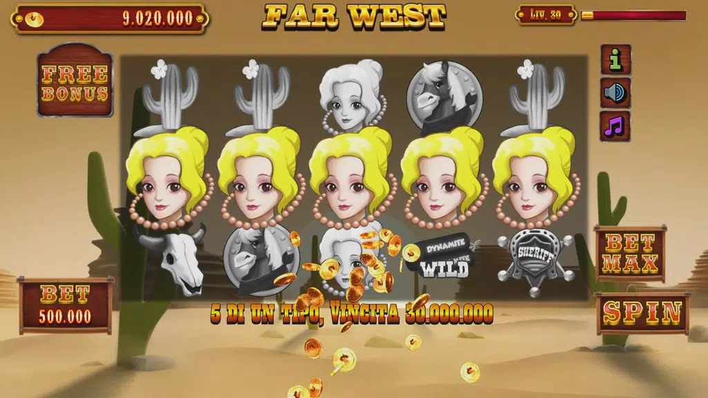 Far West Slot Screenshot 3