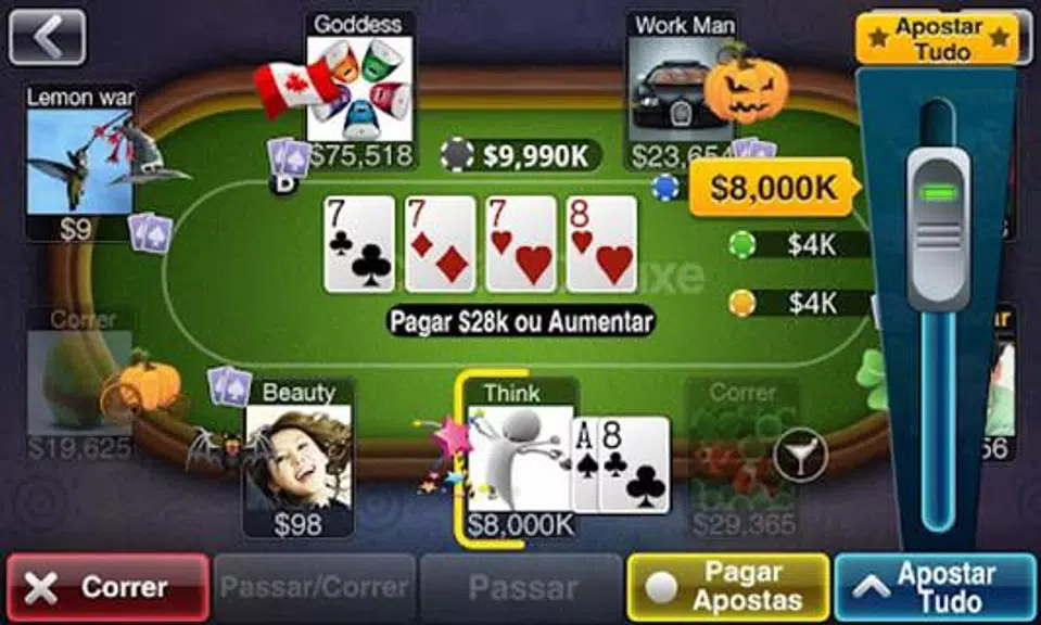 Texas HoldEm Poker Deluxe (BR) Screenshot 2