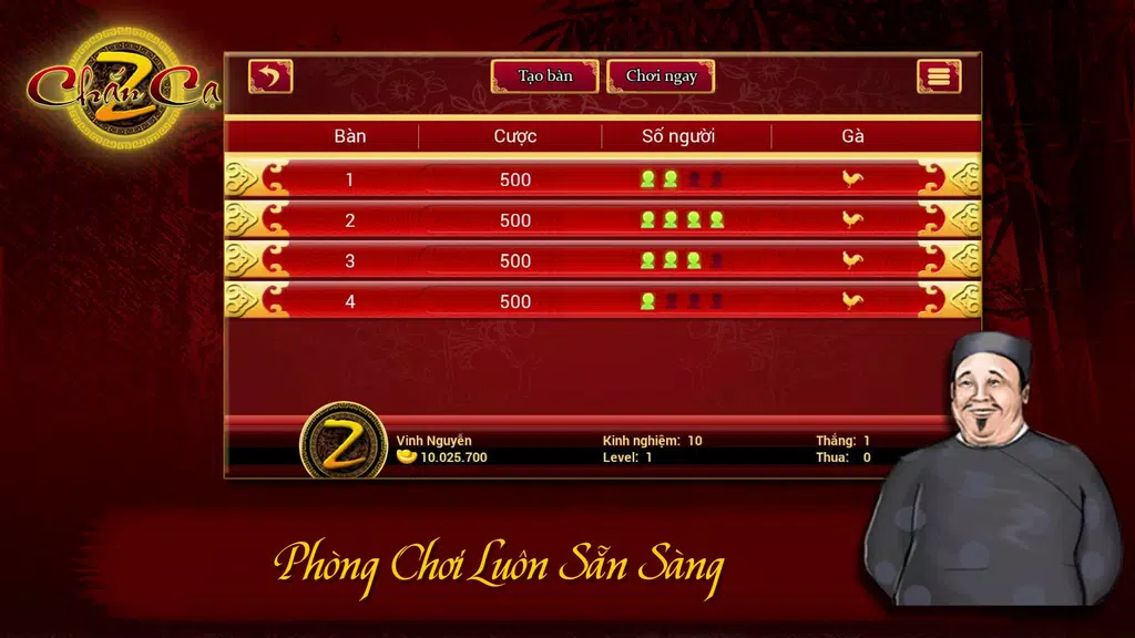 Chắn Cạ Z Chan Ca Z ChanVN Screenshot 3