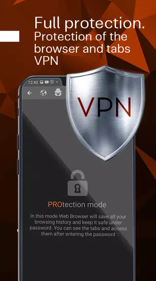 Private browser LavaBird - secret VPN browser Screenshot 3