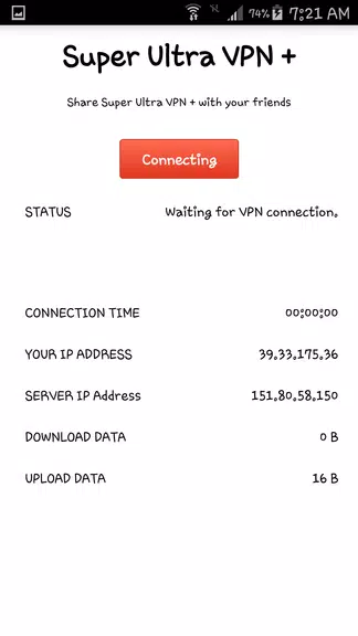 Super Ultra VPN Plus ( Free VPN For Android ) Screenshot 3