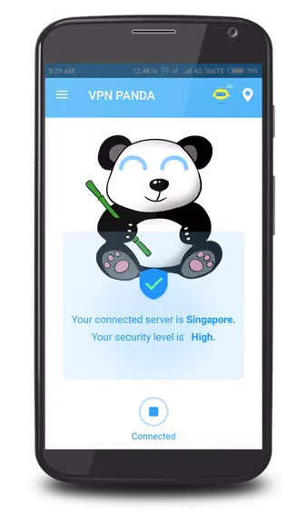 VPN PANDA-Free Unlimited VPN Proxy & WiFi Security Screenshot 2