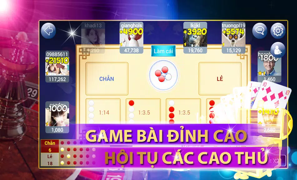 Game 3C: danh bai doi thuong Screenshot 2