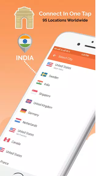 INDIAN VPN - Unblock WebSite Private VPN Screenshot 1