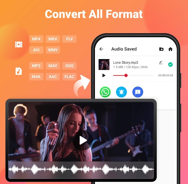 Video to MP3 - Video to Audio Mod Screenshot 1