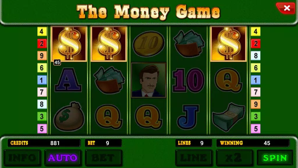 The Money Game slot Screenshot 4