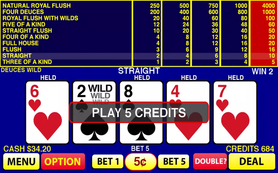 Deuces Wild Screenshot 3