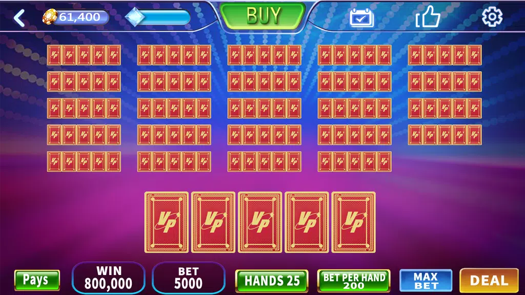 Royal House - Free Vegas Multi hand  Video Poker Screenshot 4