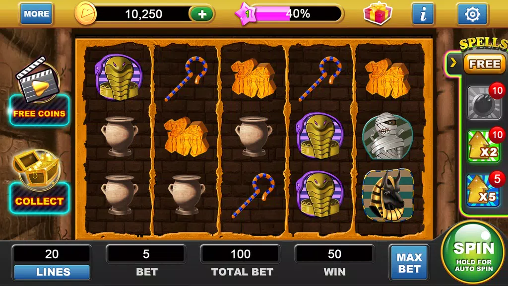 Slots Pharaoh's Secret Screenshot 1