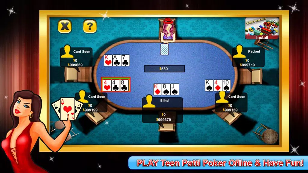 Teen Patti poker Screenshot 2