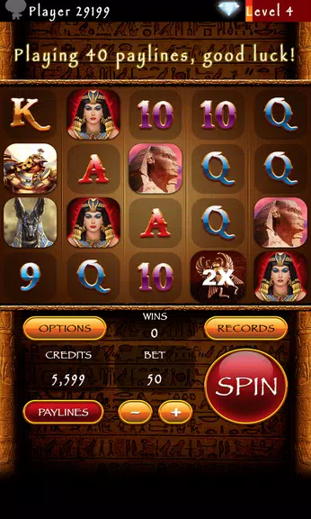 Pharaoh's Gold Vegas Slots Screenshot 1