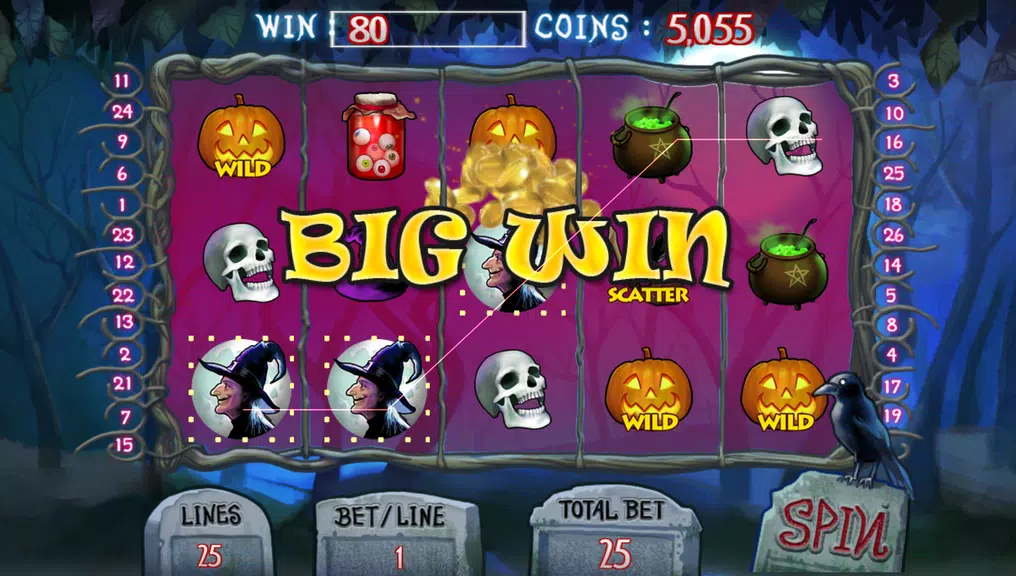 Halloween Fruit Machine Screenshot 2