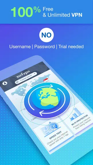 Surf VPN Private Internet Access & IP Changer Screenshot 2