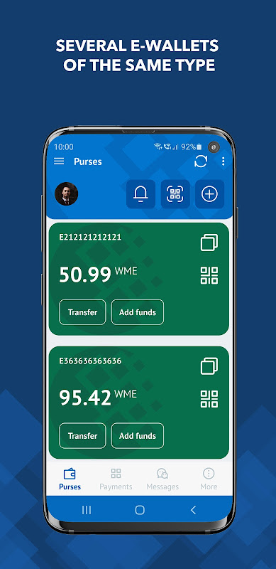 WebMoney Keeper Pro Screenshot 2