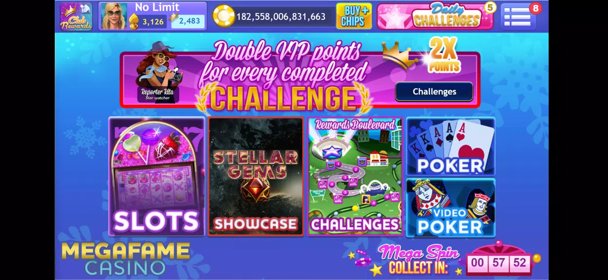 Megafame Casino Screenshot 2