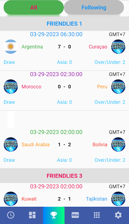 Friendly Matches 2024 Screenshot 2