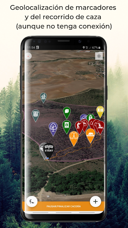 Dianary hunting app Screenshot 2