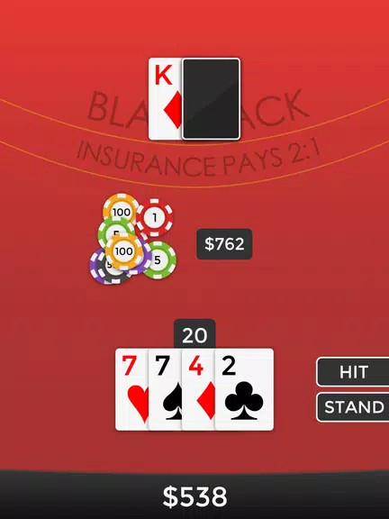 Blackjack - 21 Screenshot 2