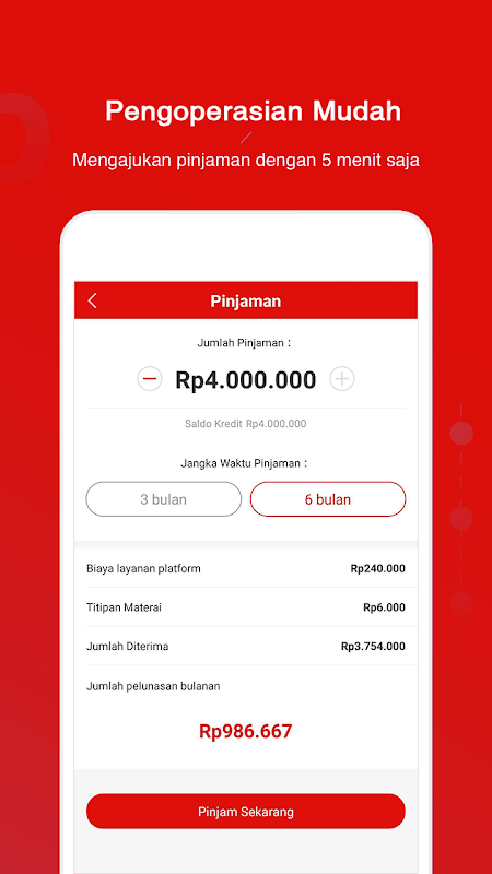 KreditQ - Pinjaman Uang Cepat, Mudah, Bunga Wajar Screenshot 2