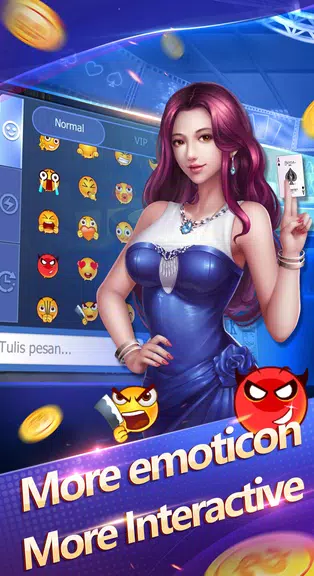 Samgong samyong sakong- online poker games Screenshot 3