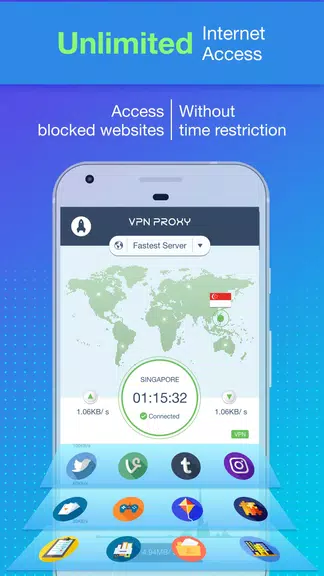 Surf VPN Private Internet Access & IP Changer Screenshot 4