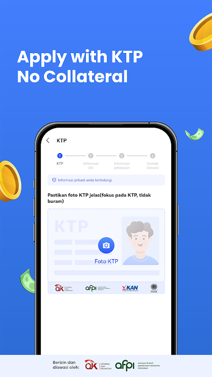 UangMe Pinjam Dana Berizin OJK Screenshot 3