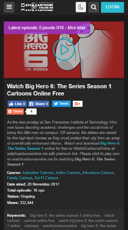 Watch Cartoons Online Screenshot 4